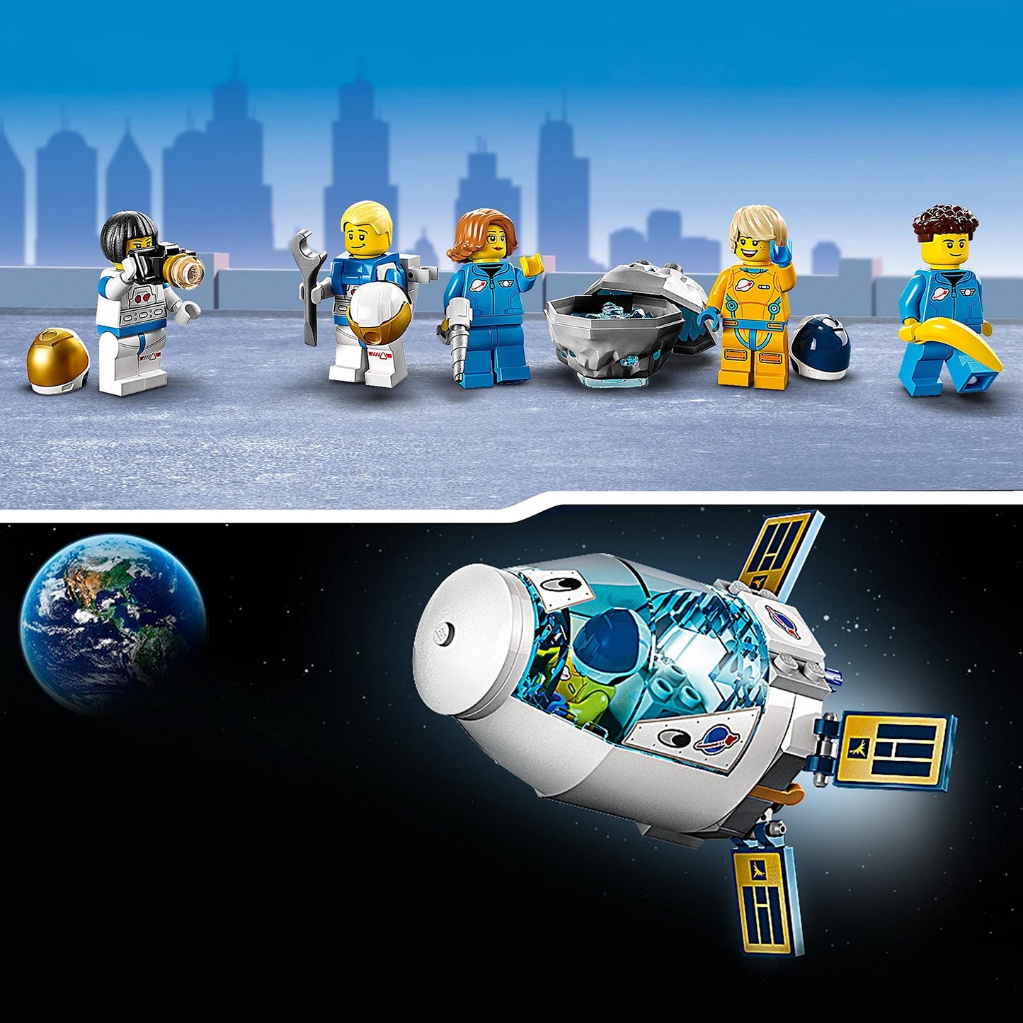 LEGO City Lunar Space Station 60349 Kids Building & Construction Toys