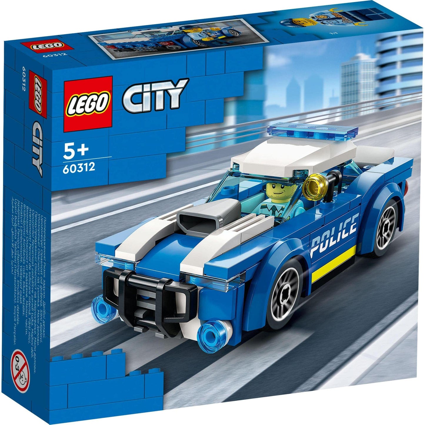 LEGO® City Police Car 60312 Building Kit Amazon