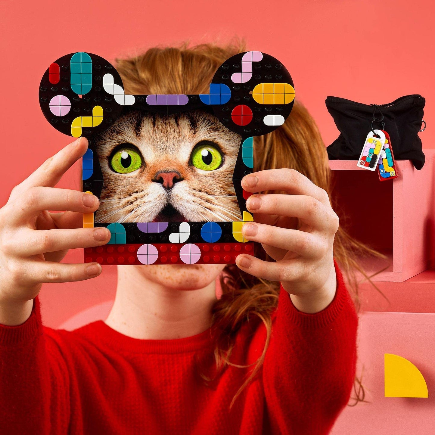 LEGO DOTS Disney Mickey Mouse & Minnie Mouse Back-to-School Project Box DIY Kit 41964 Amazon