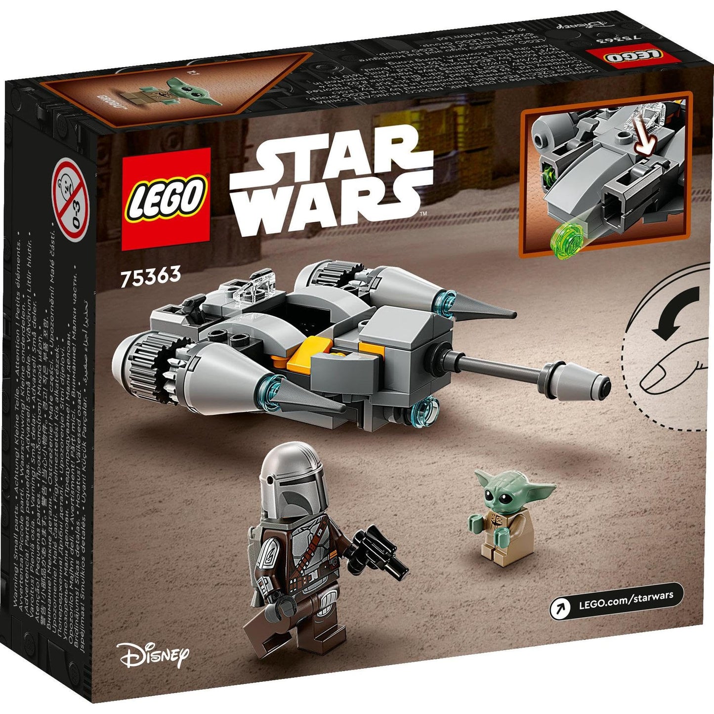 The Mandalorian’s N-1 Starfighter Microfighter 75363 Amazon