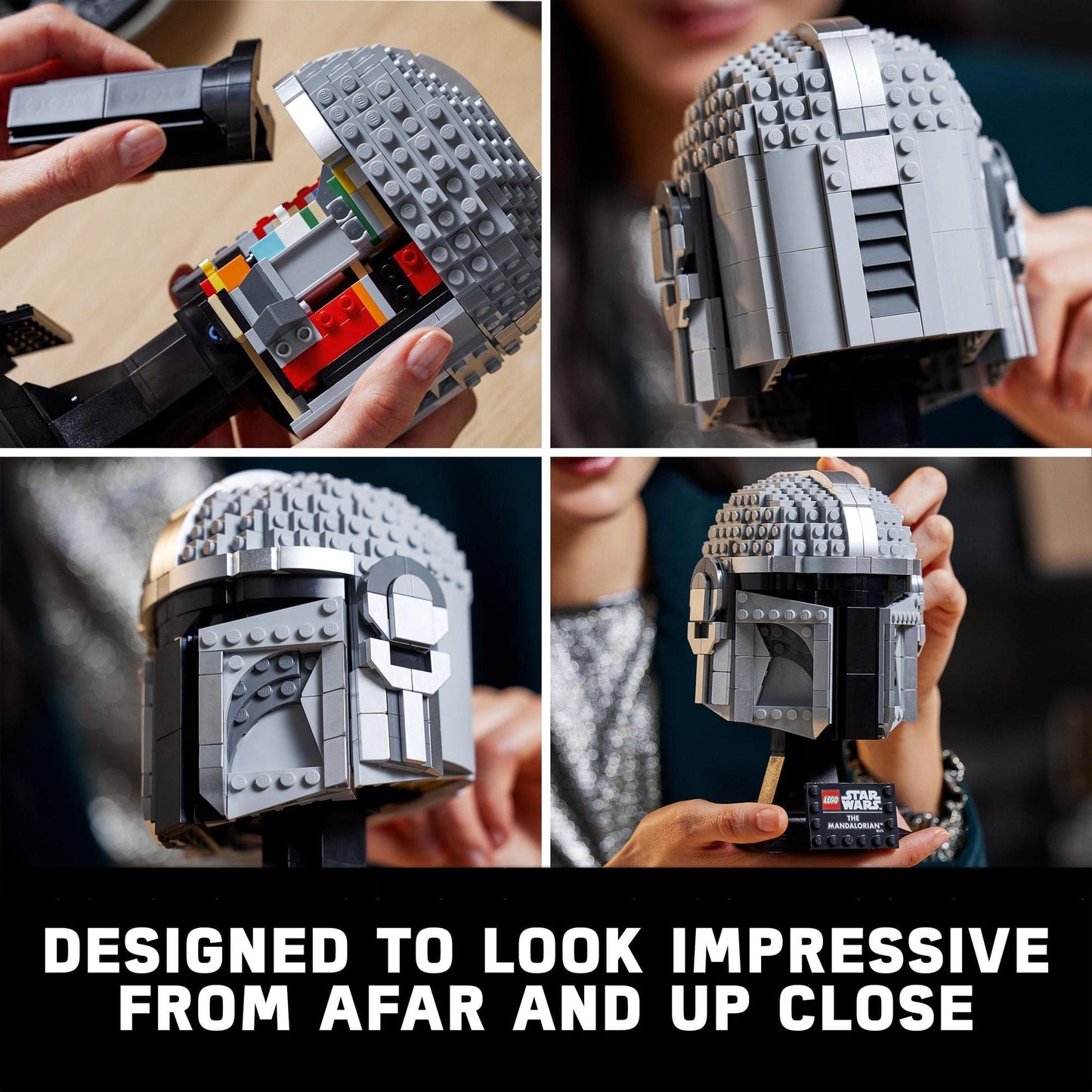 LEGO® Star Wars™ The Mandalorian™ Helmet 75328 Amazon