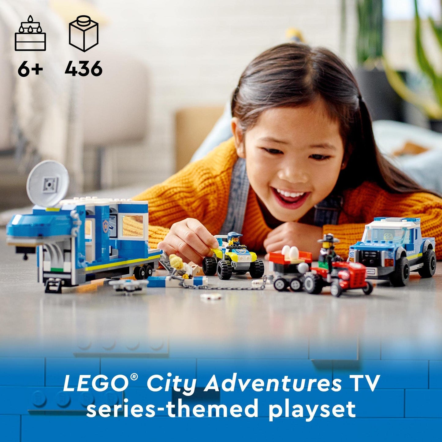 LEGO® City Ice Cream Van Police Chase 60314 Building Amazon