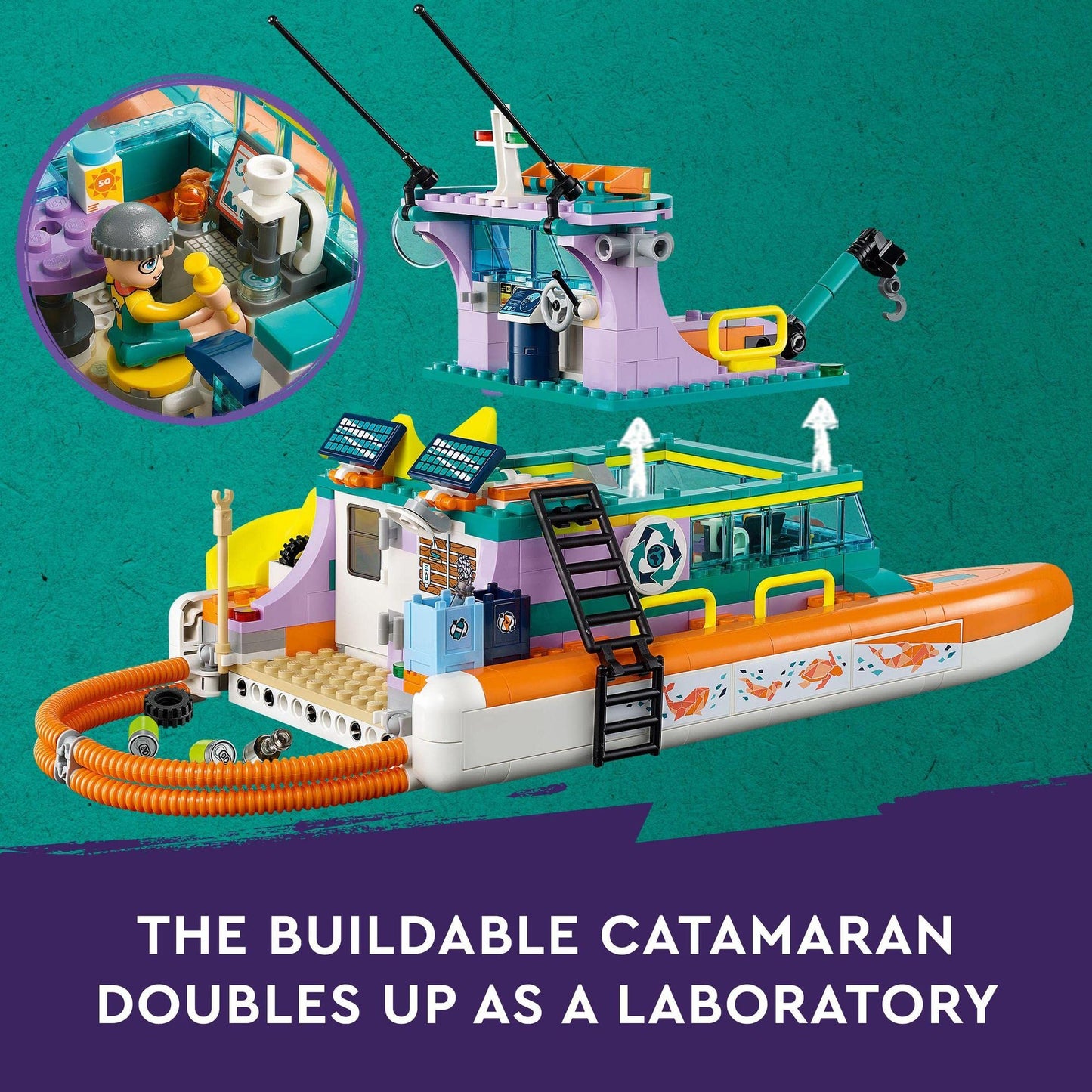 LEGO Friends Sea Rescue Boat 41734 Amazon
