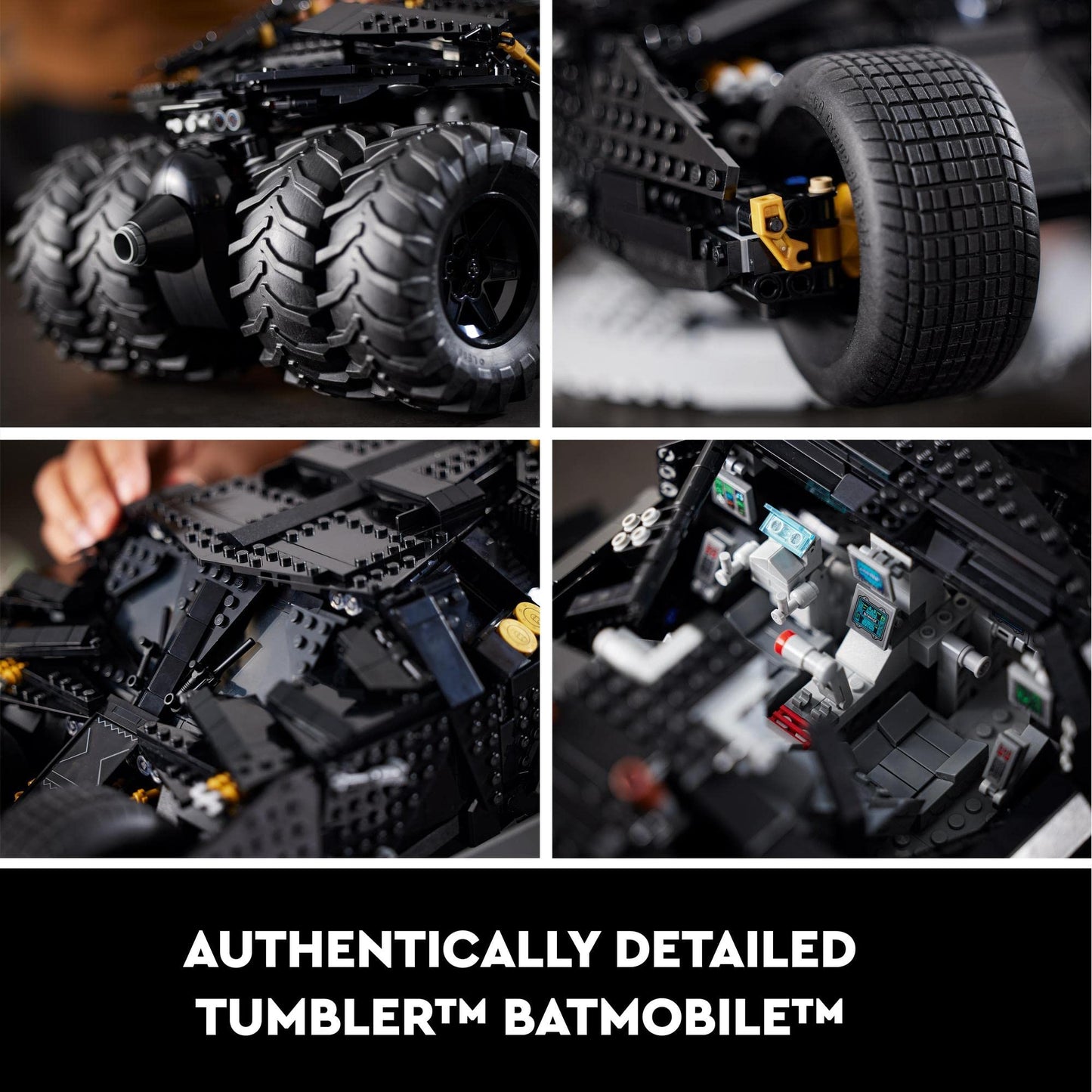 LEGO DC Super Heroes 76240 Batman Batmobile Tumbler Amazon