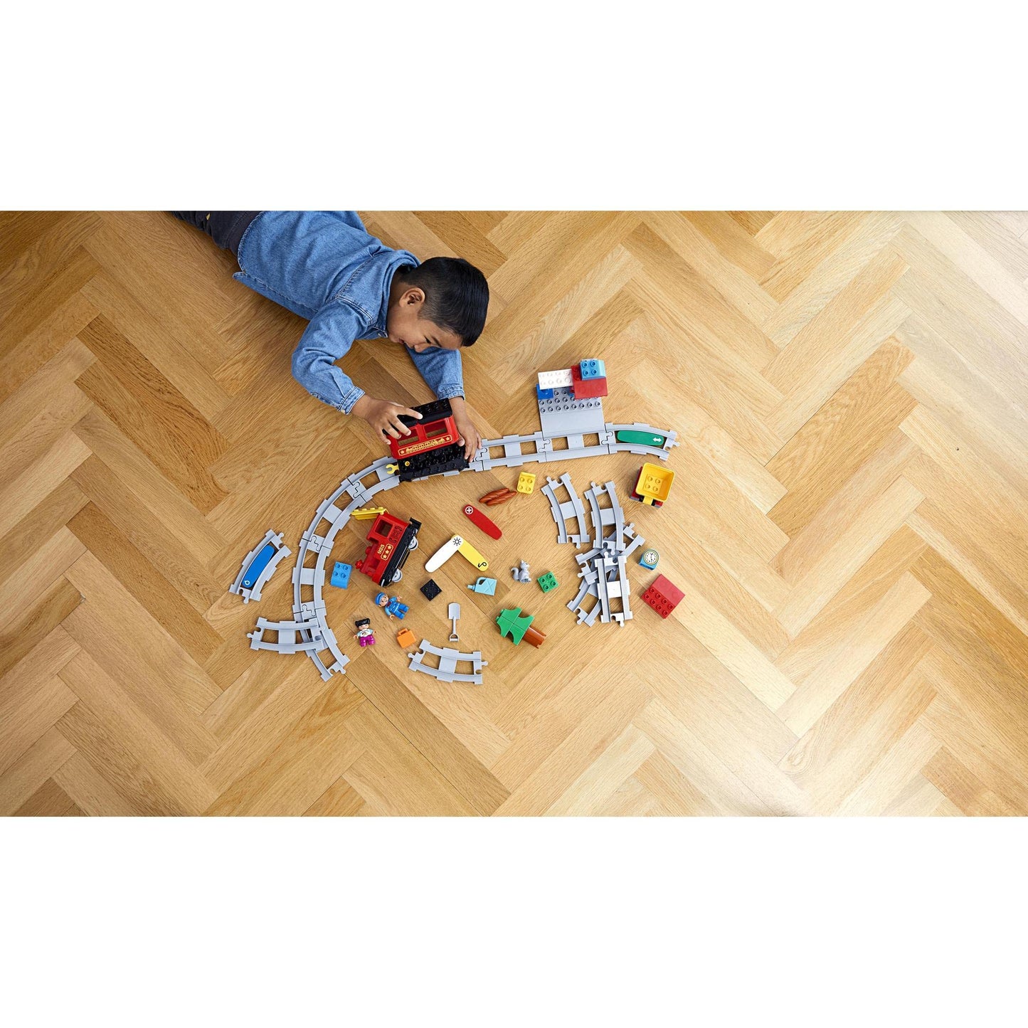 LEGO® DUPLO® Town Steam Train 10874 Building Block Amazon