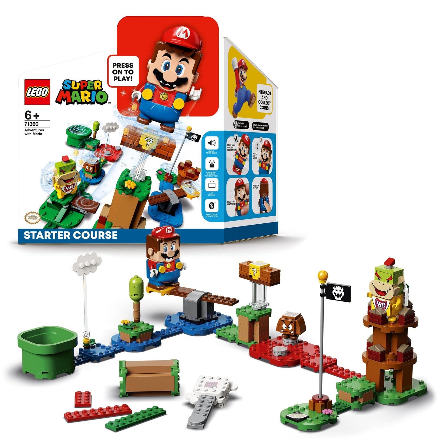 LEGO Super Mario Adventures with Mario Starter Course 71360 Amazon