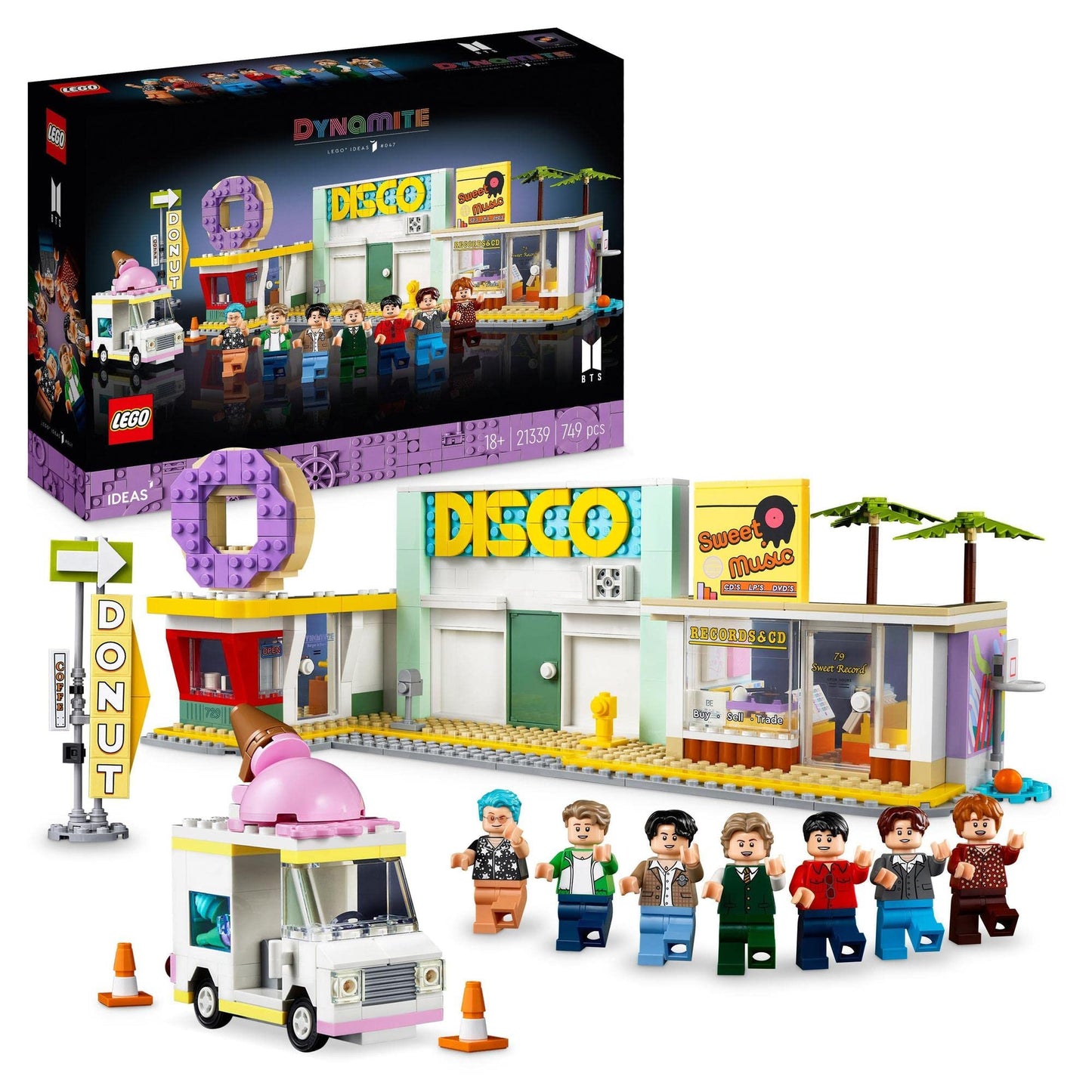 LEGO Ideas BTS Dynamite 21339 Building Kit Amazon