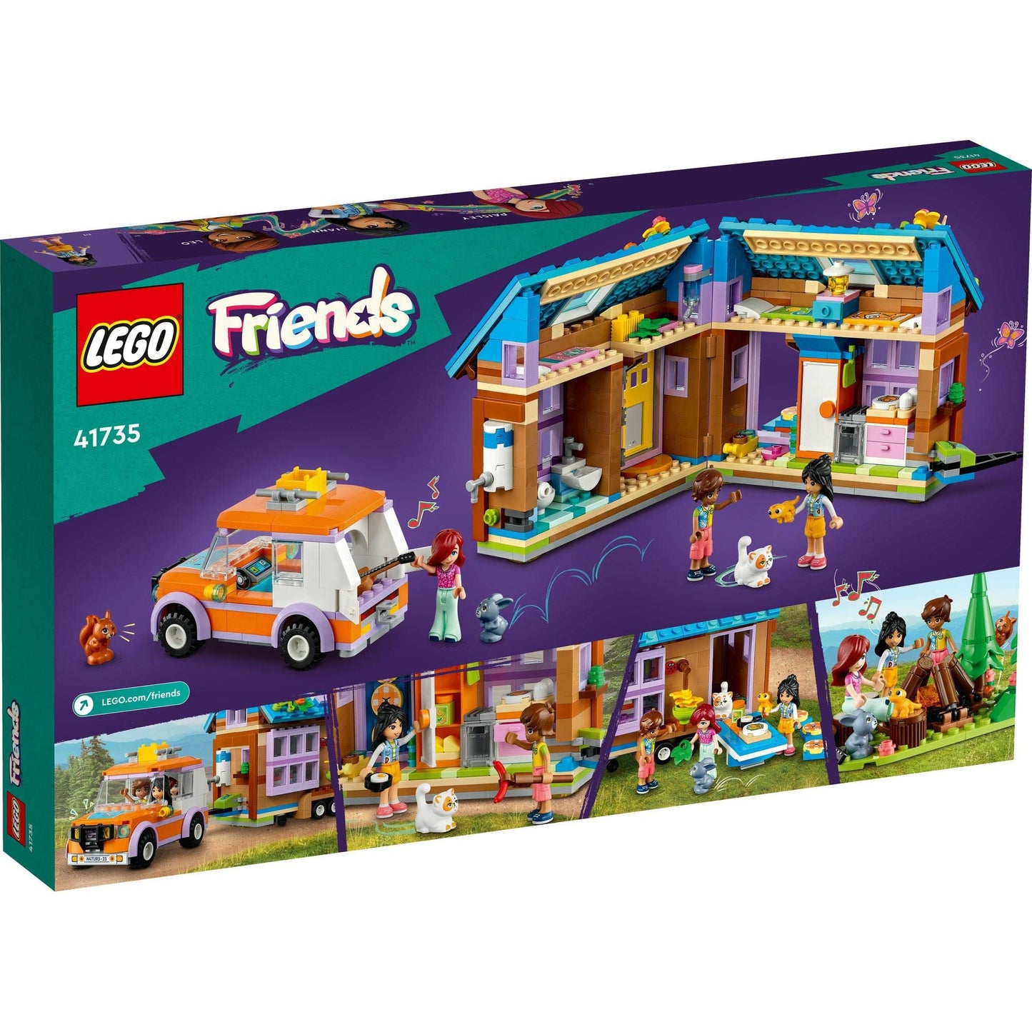 LEGO Friends Mobile Tiny House 41735 Amazon