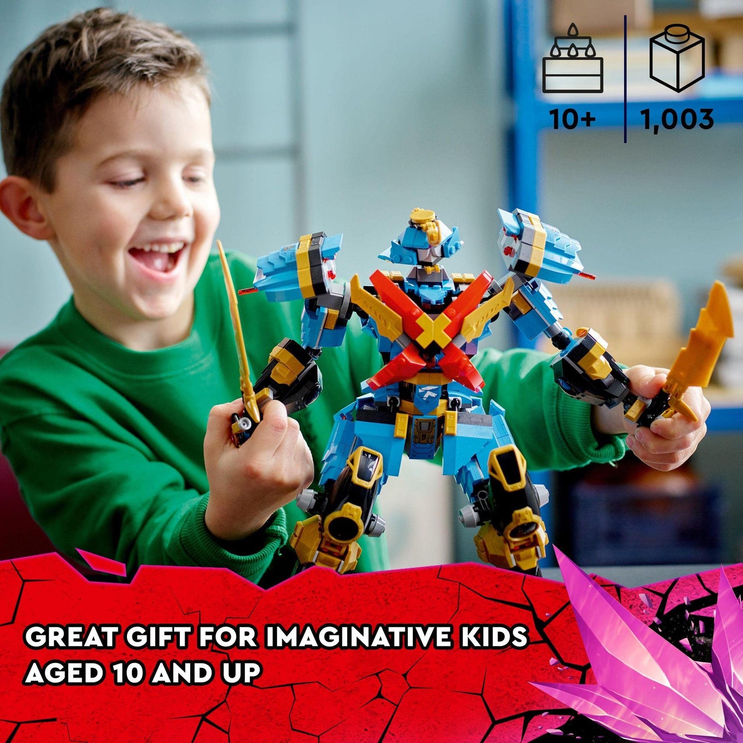 LEGO NINJAGO NYA’s Samurai X MECH Building Kit 71775 Amazon