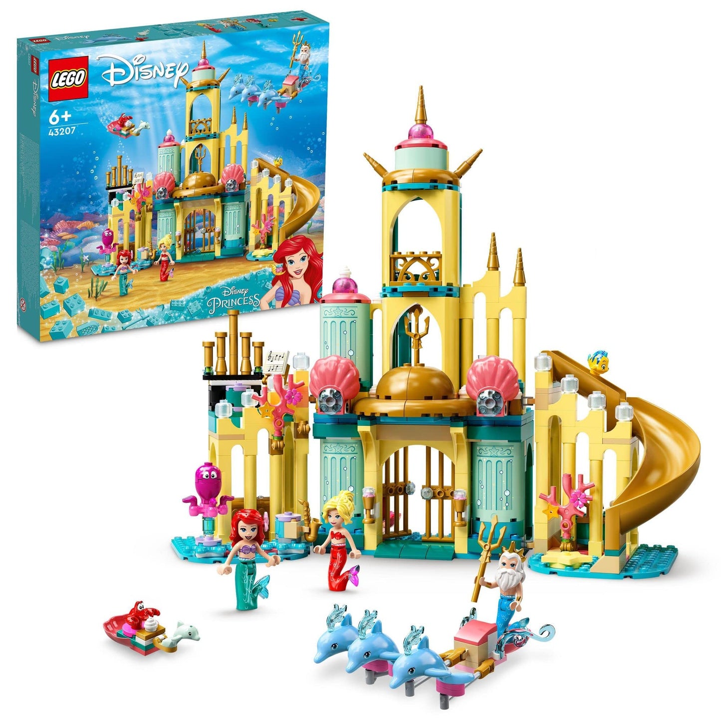 LEGO Disney Princess Ariel’s Underwater Palace Castle Toy