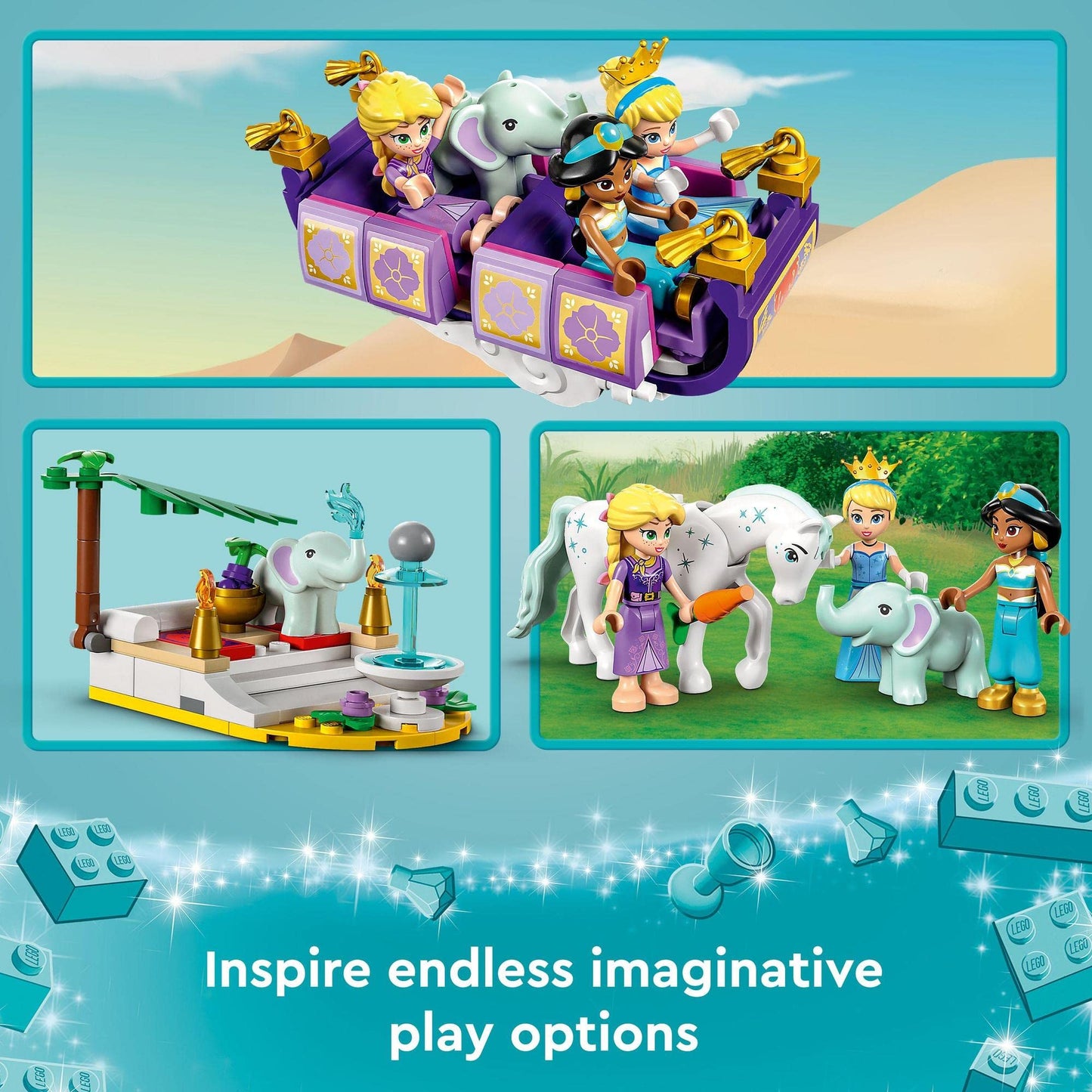 LEGO Disney Princess Enchanted Journey 43216 Building Toy Amazon