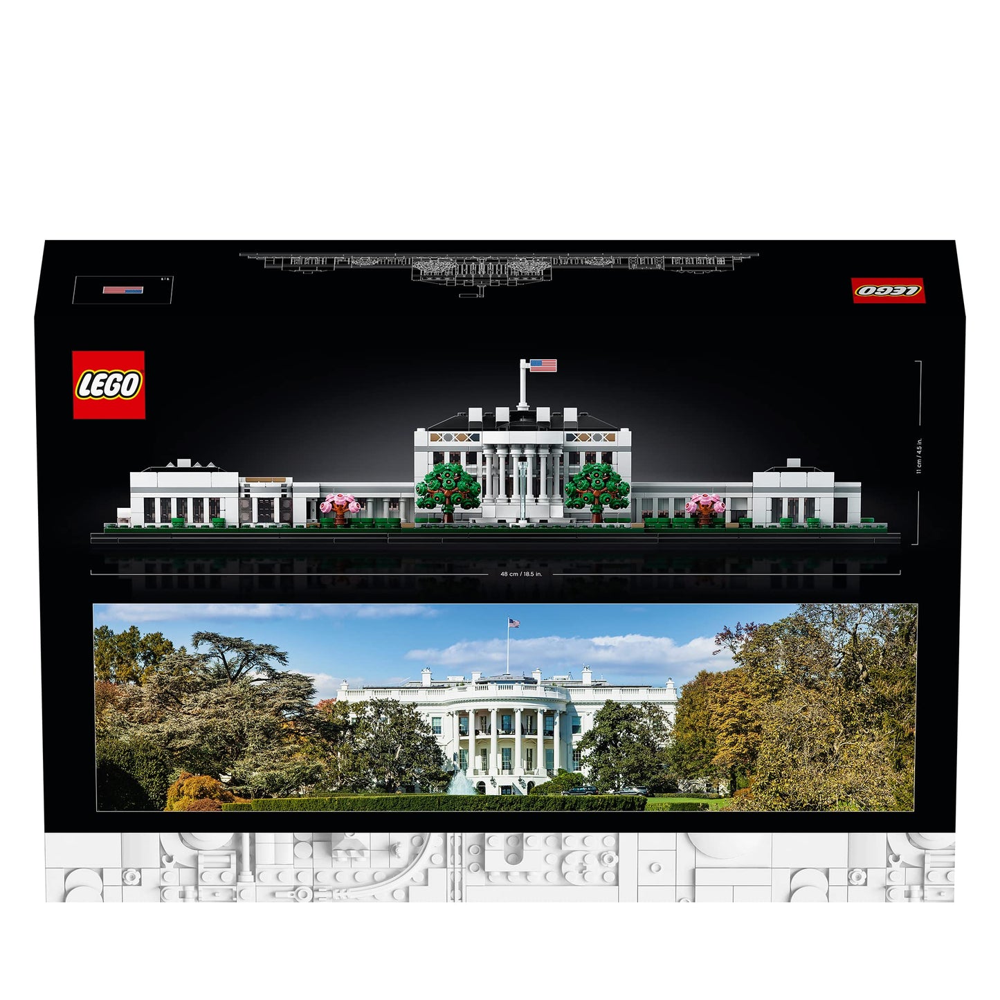 LEGO 21054 The White House Brick Island