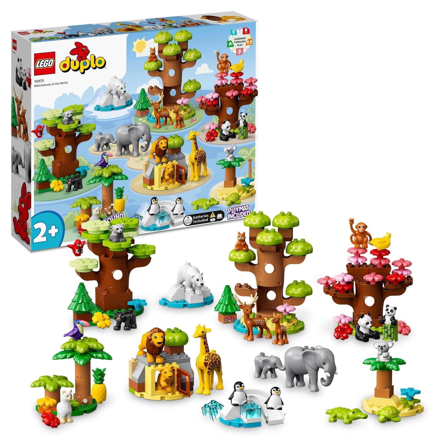 LEGO DUPLO Wild Animals of The World Toy Amazon