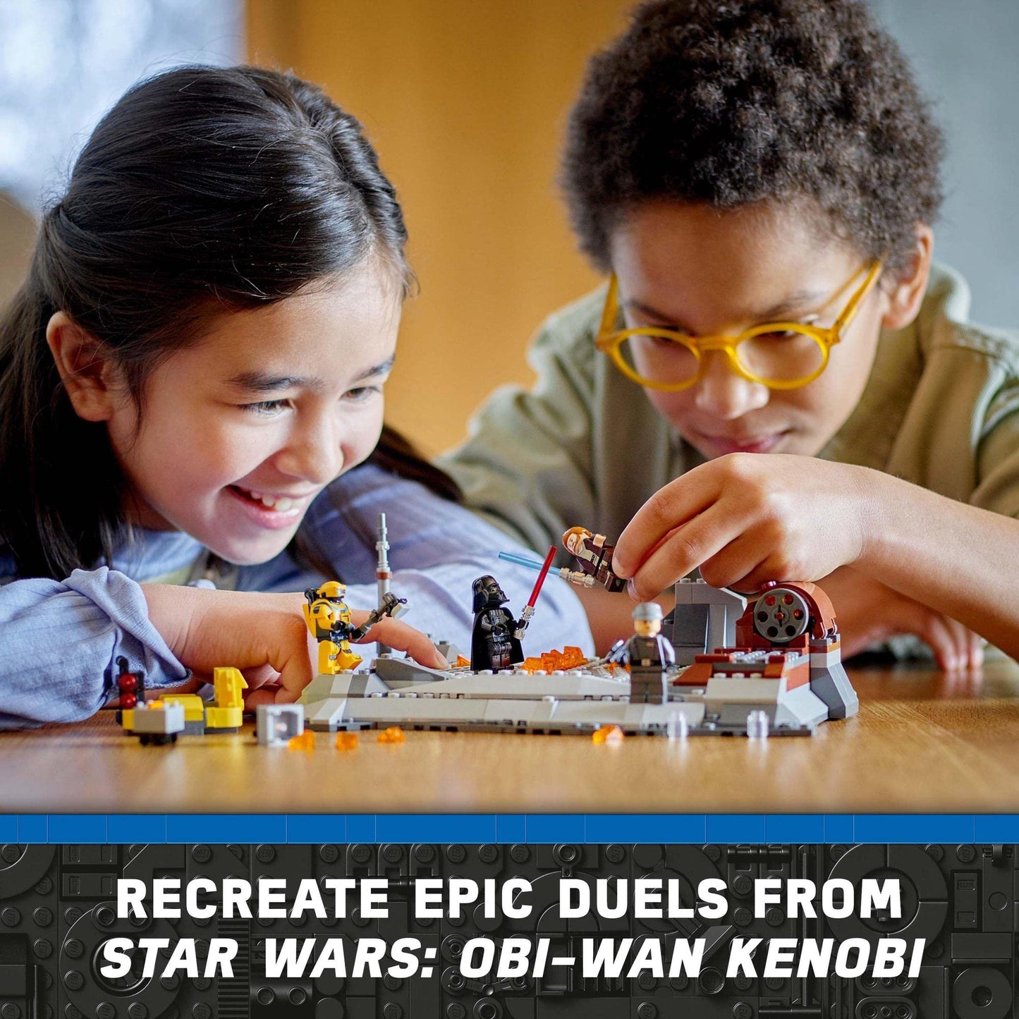 LEGO Star Wars OBI-Wan Kenobi vs. Darth Vader 75334 Amazon