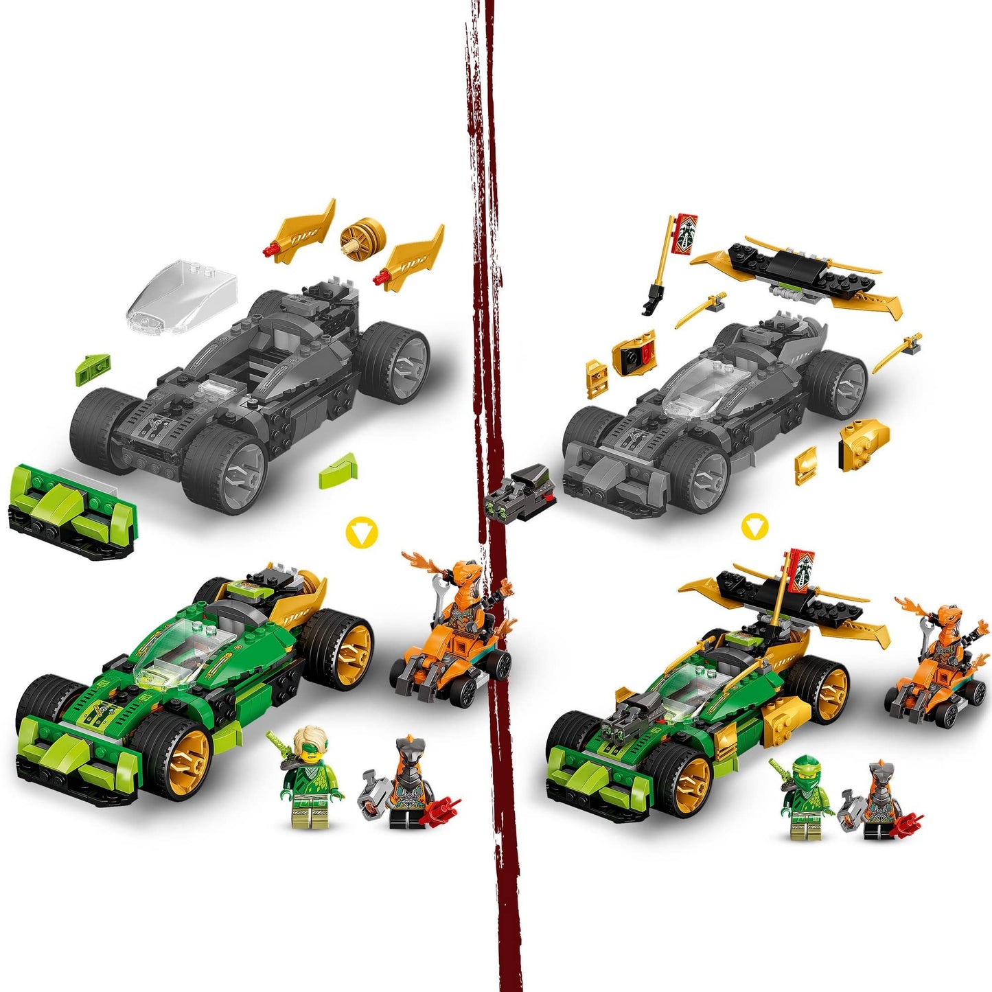 LEGO NINJAGO Lloyd’s Race Car EVO Building Kit 71763 Amazon