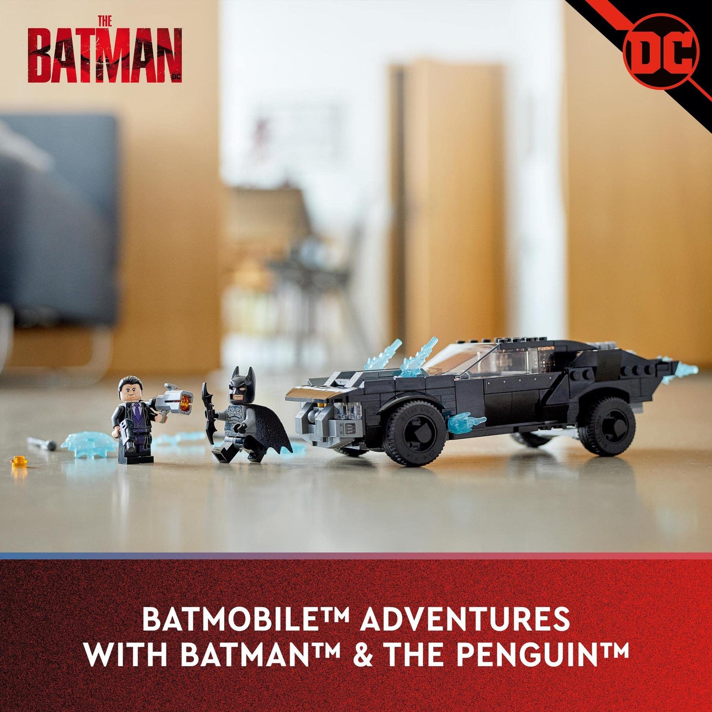 LEGO Super Heroes DC Batman Batmobile: The Penguin Chase 76181 Car Amazon