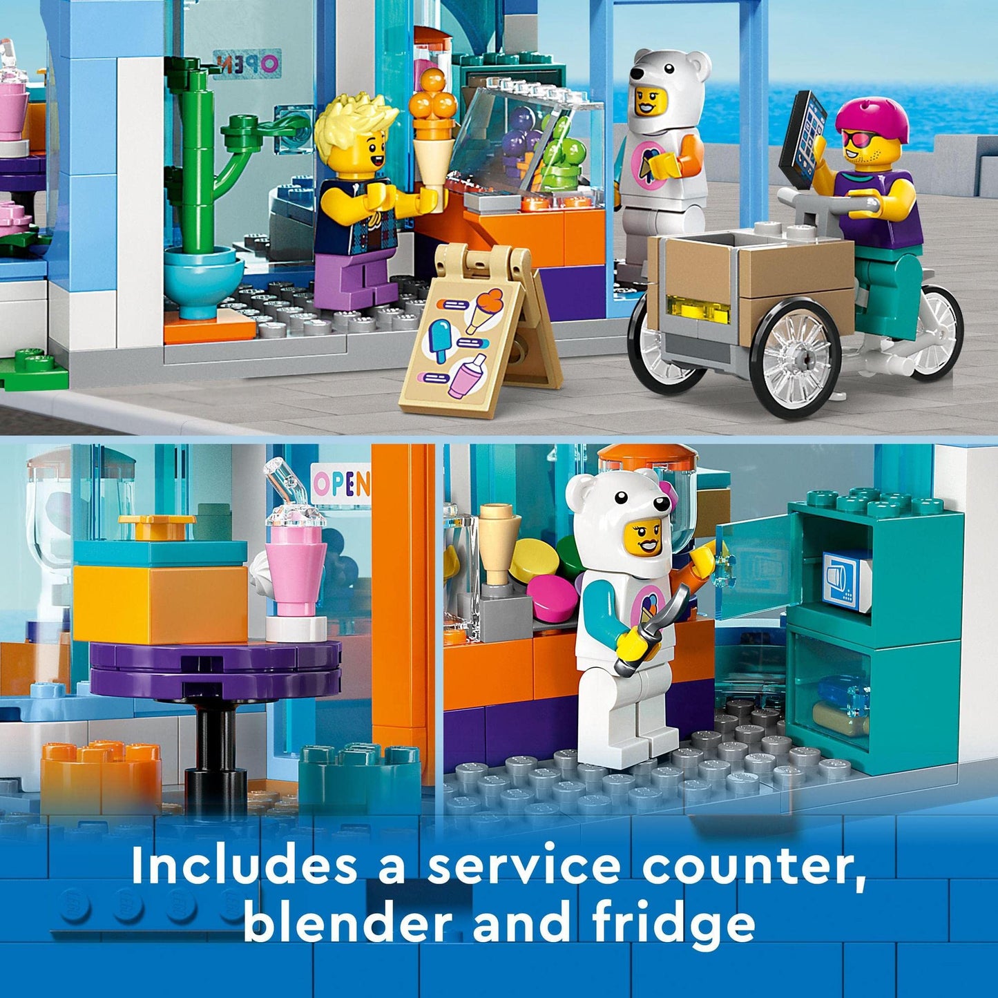 LEGO® City Ice-Cream Shop 60363 Building Toy Set Amazon