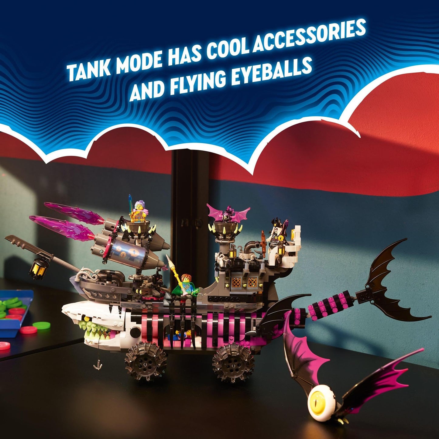 LEGO® DREAMZzz™ Nightmare Shark Ship 71469 Building Toy