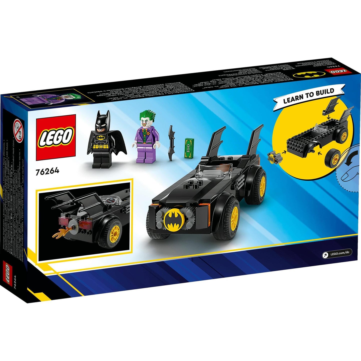 LEGO® Super Heroes DC Batmobile™ Pursuit: Batman™ vs. The Joker™ 76264 Building