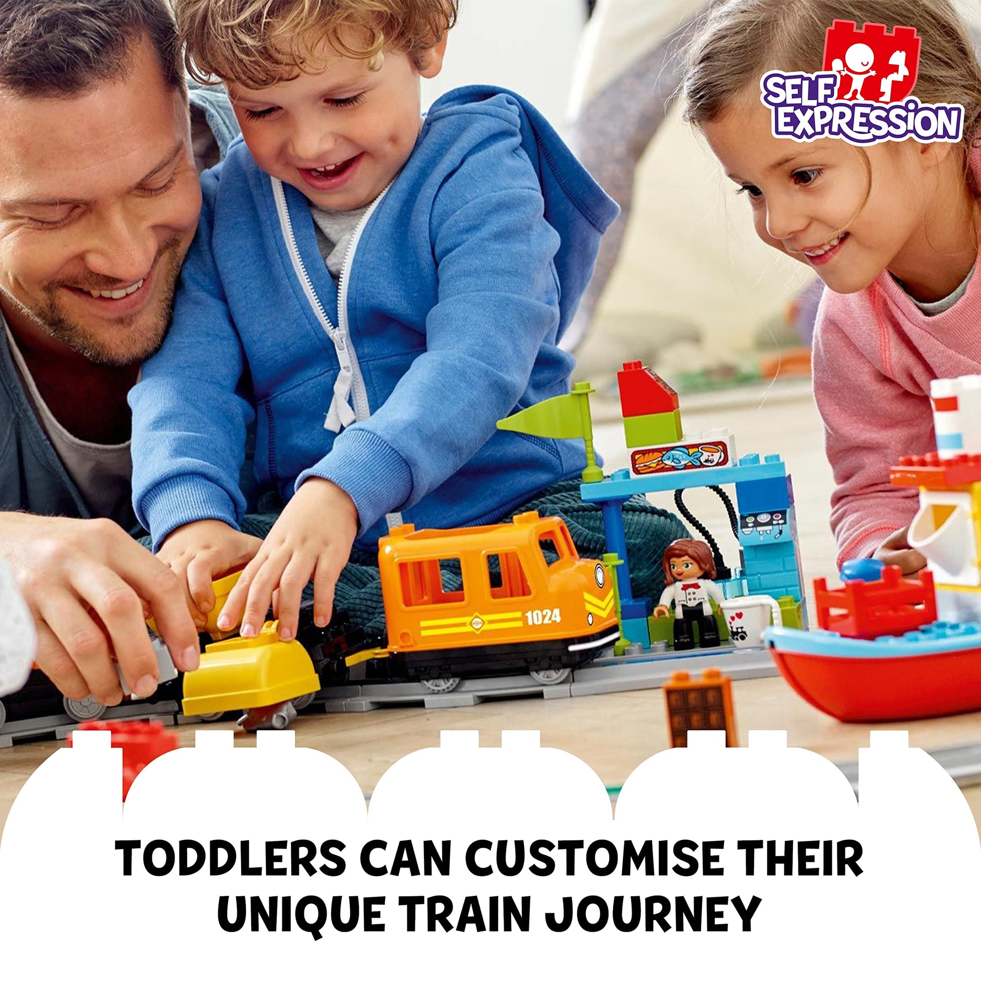 LEGO DUPLO Cargo Train 10875 Amazon