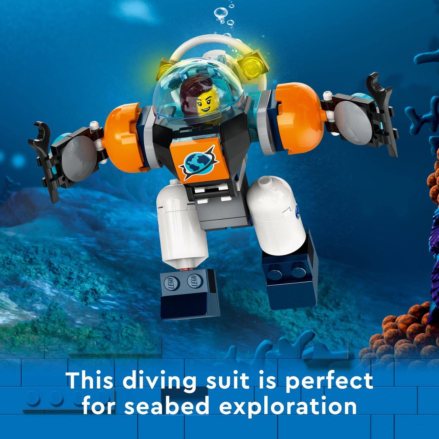 LEGO® City Deep-Sea Explorer Submarine 60379 Building Toy Amazon