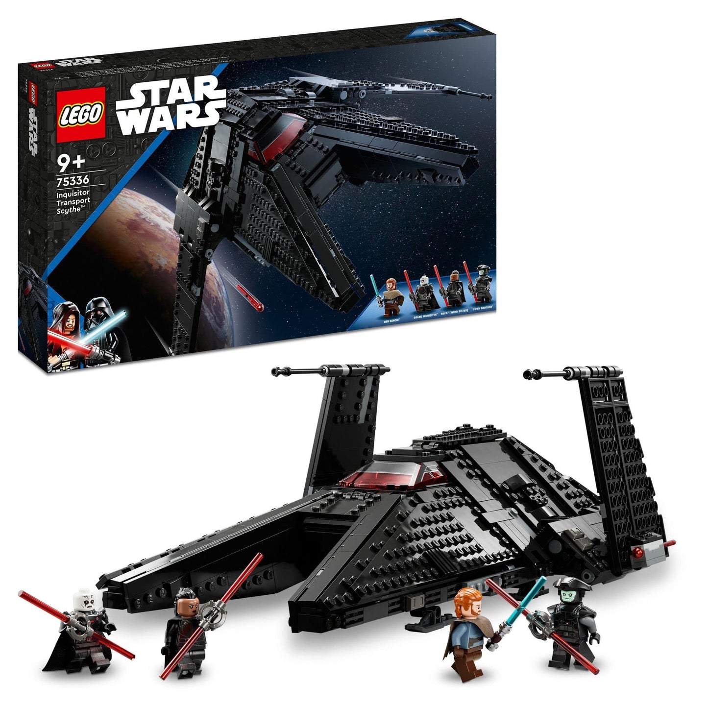LEGO Star Wars Inquisitor Transport Scythe Starship Toy 75336 Amazon