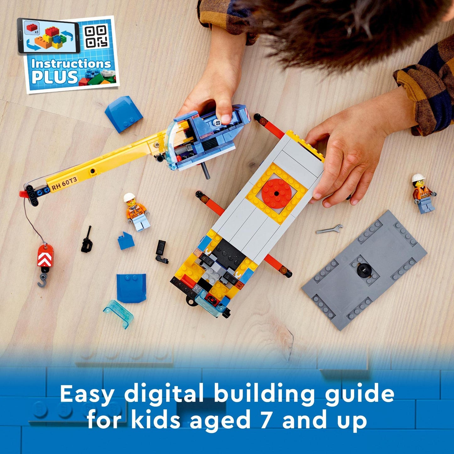 LEGO City Mobile Crane 60324 Kids Building & Construction Toy