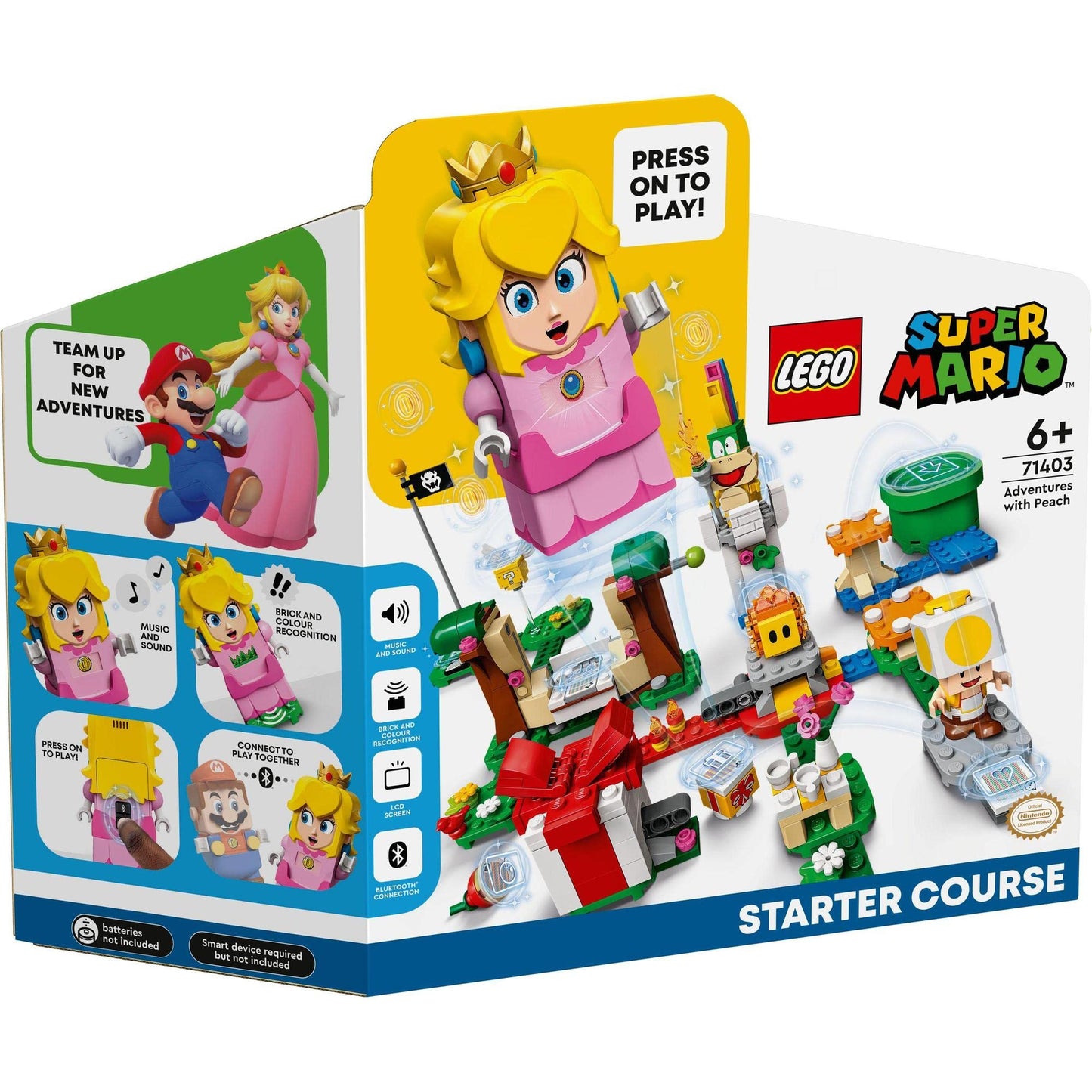 LEGO Super Mario Adventures with Peach Starter Course 71403 Amazon