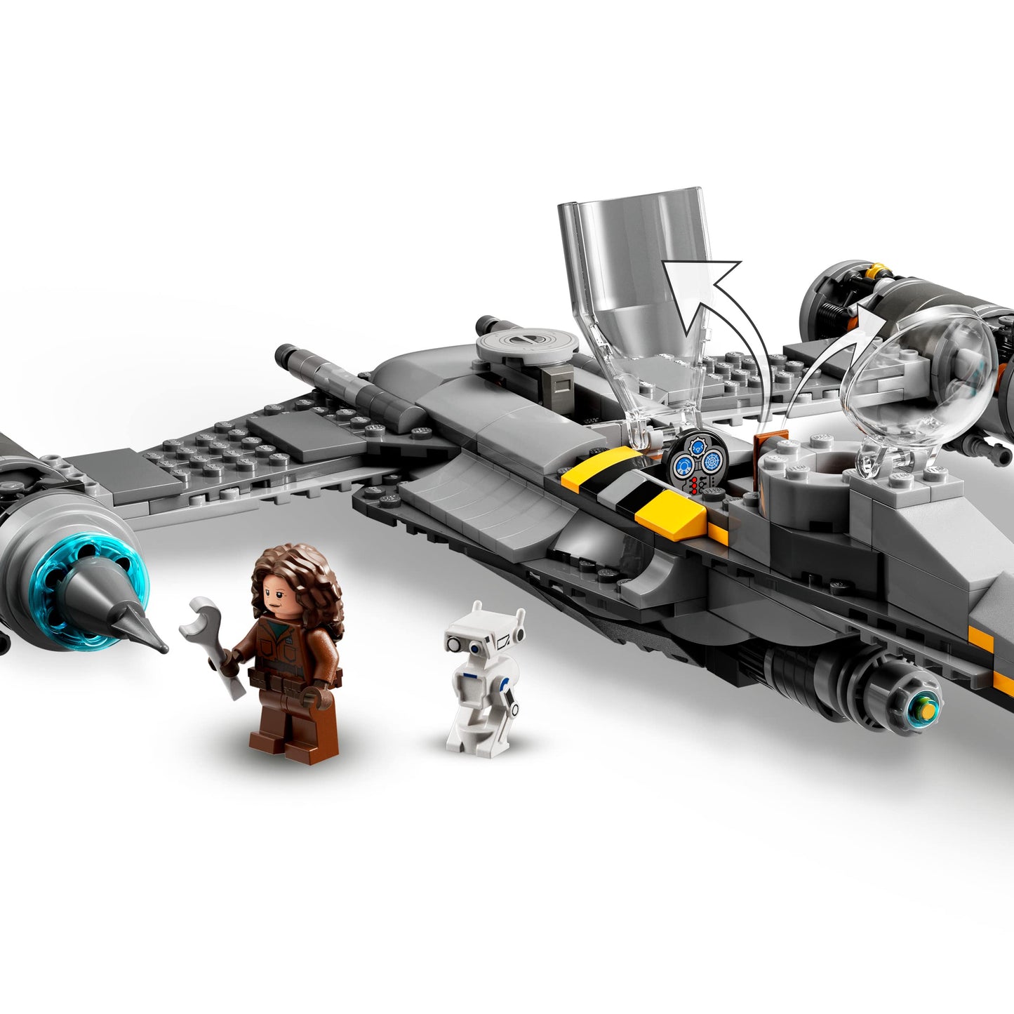 Lego Star Wars 75325 Mandalorian N-1 Starfighter, Toy Blocks