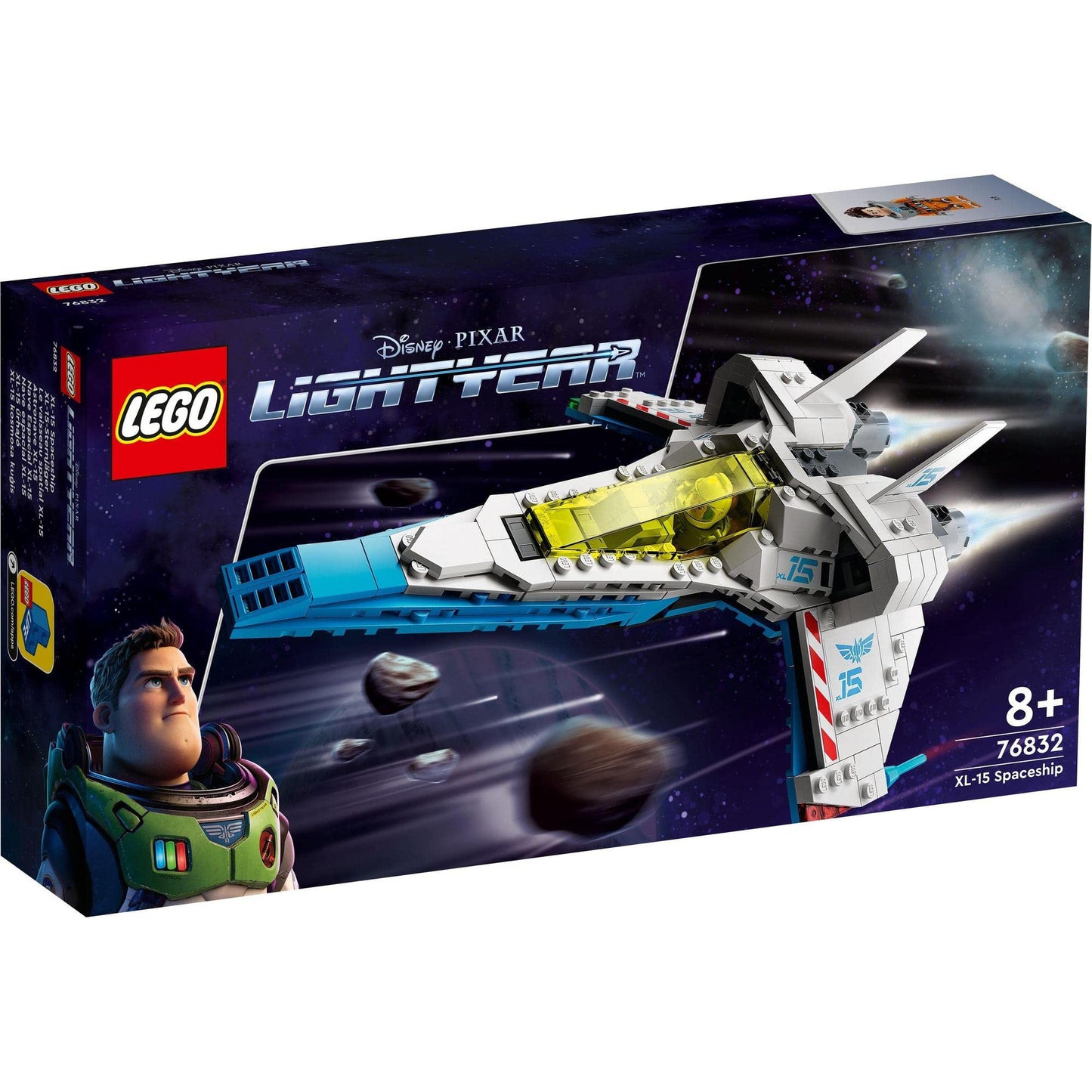 LEGO Disney and Pixar's Lightyear XL-15 Spaceship 76832 Amazon