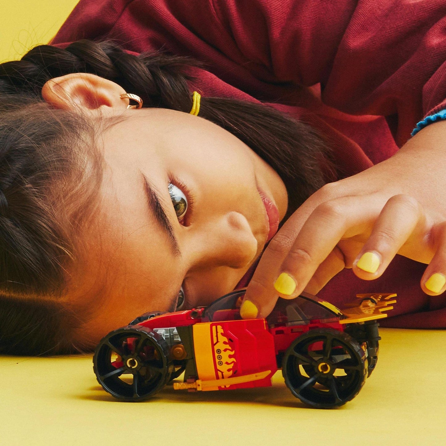 LEGO® NINJAGO® Kai’s Ninja Race Car EVO 71780 Building Toy Amazon