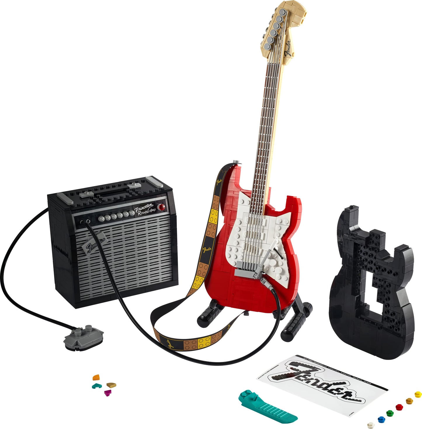 LEGO Ideas 21329 Fender Stratocaster Guitar Amazon
