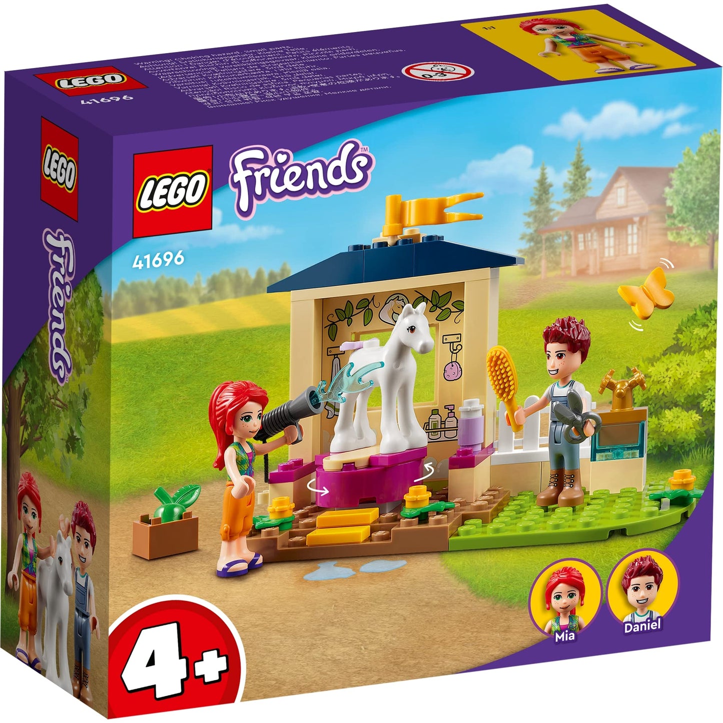 LEGO Friends Pony-Washing Stable Horse Toy
