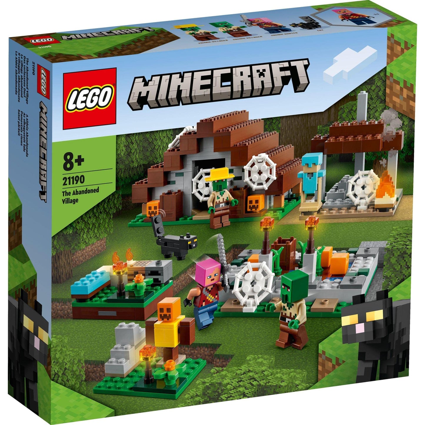 LEGO Minecraft The Abandoned Village Building Kit 21190 Amazon