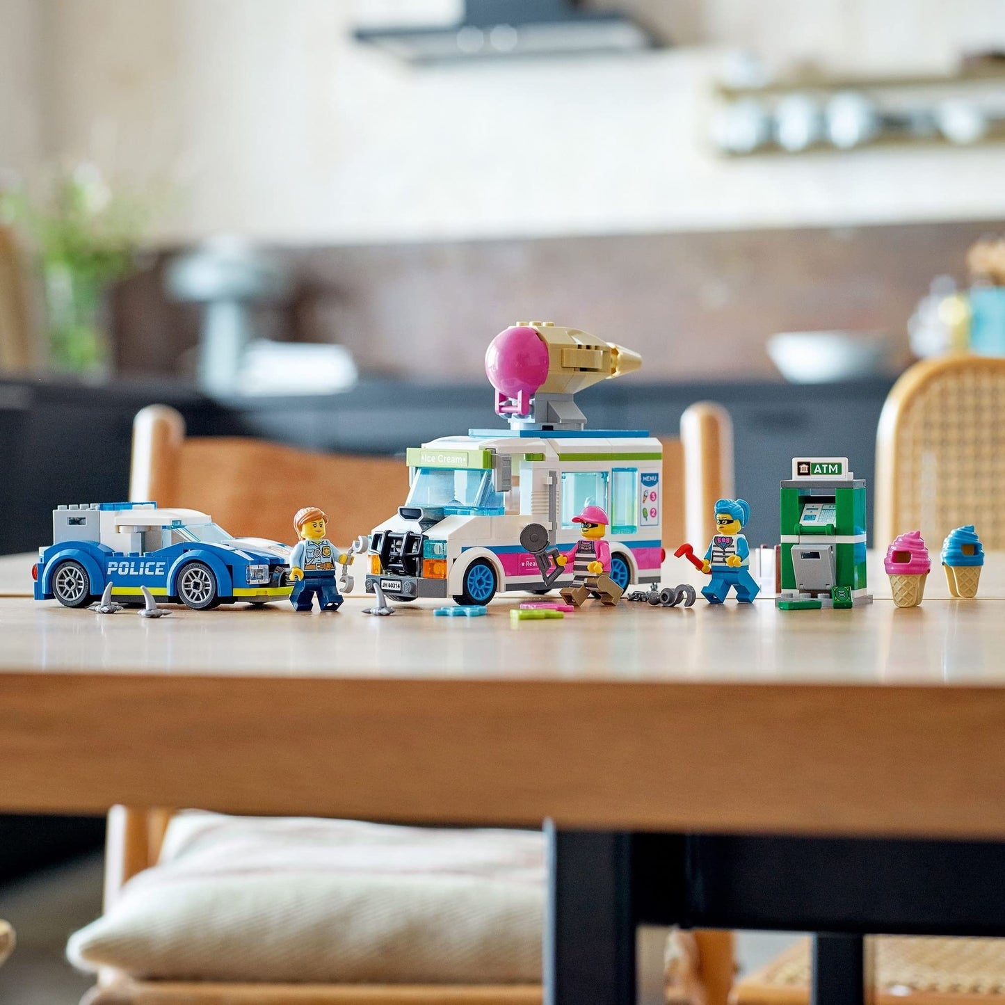 LEGO® City Ice Cream Van Police Chase 60314 Building Amazon
