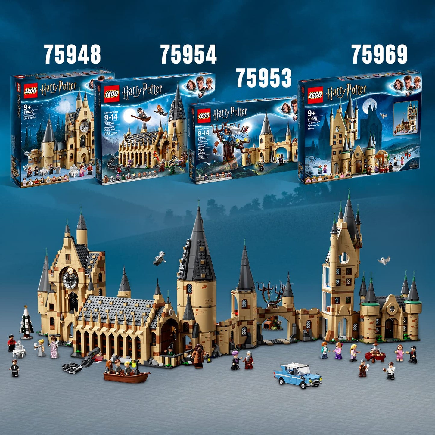 LEGO Harry Potter Hogwarts Astronomy Tower 75969 Building Kit Brick Island
