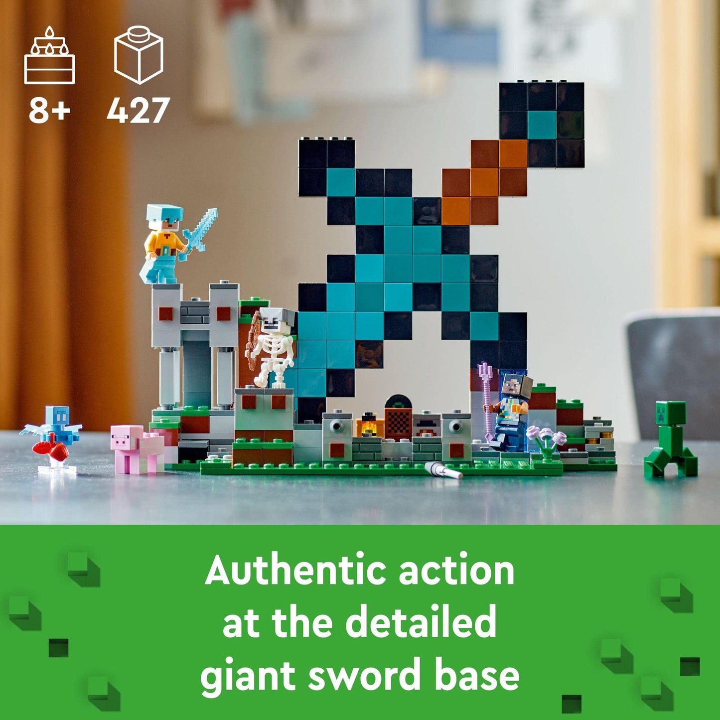 LEGO Minecraft The Sword Outpost 21244 Building Toy Amazon