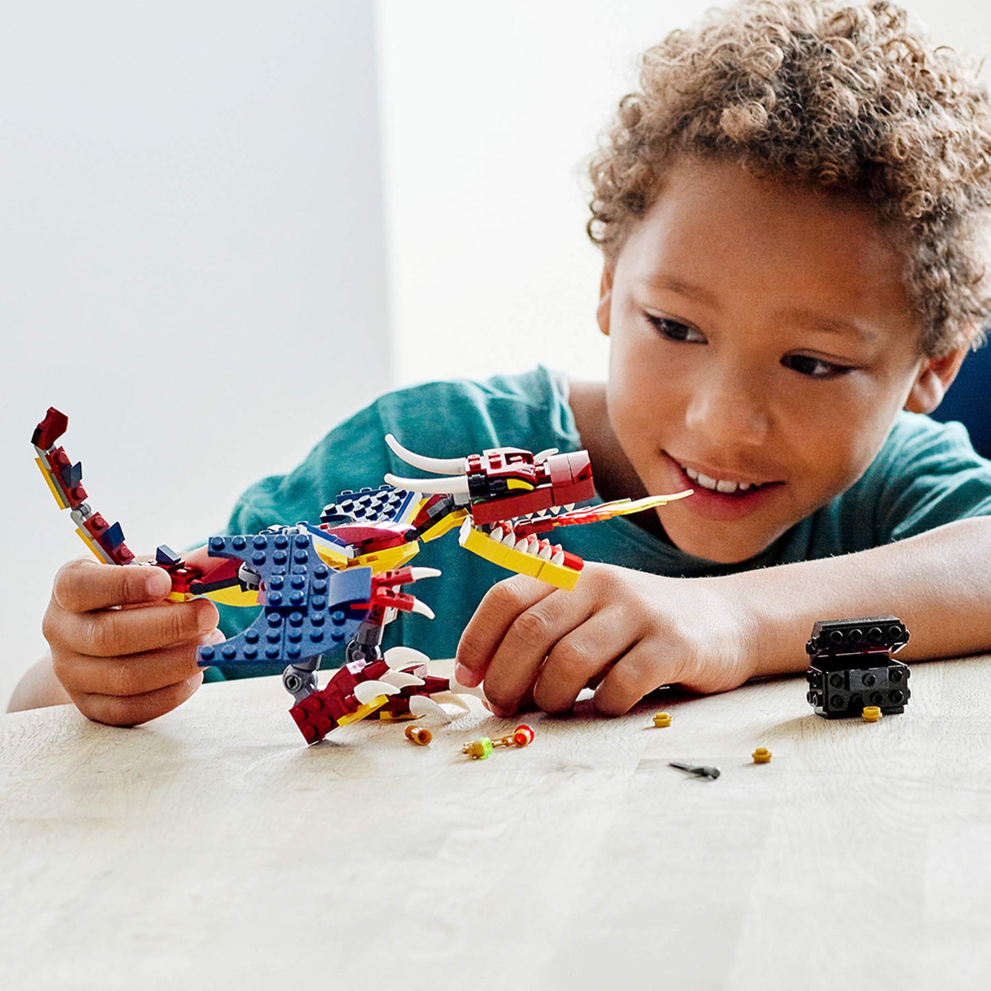 LEGO Creator 3in1 Fire Dragon 31102 Building Kit