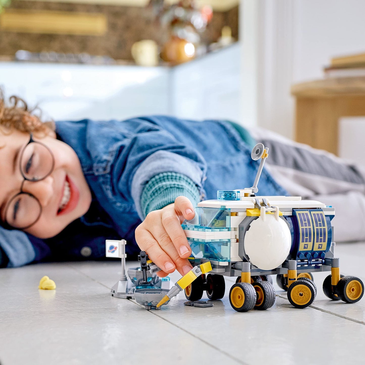 LEGO® City Lunar Roving Vehicle 60348 Building Kit Amazon