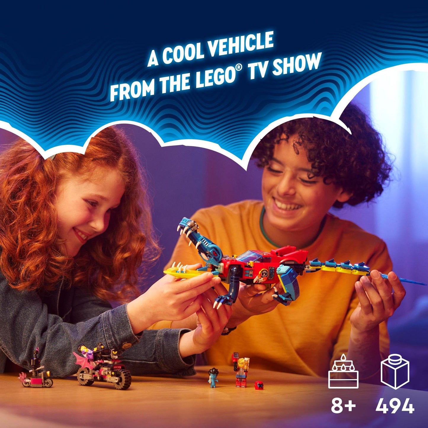 LEGO® DREAMZzz™ Crocodile Car 71458 Building Toy