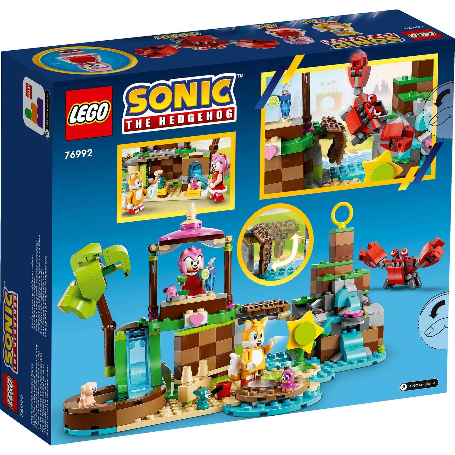 LEGO® Sonic The Hedgehog™ Amy’s Animal Rescue Island 76992 Building Toy