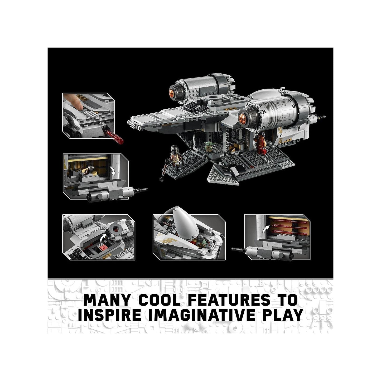 LEGO Star Wars Mandalorian The Razor Crest 75292 Amazon