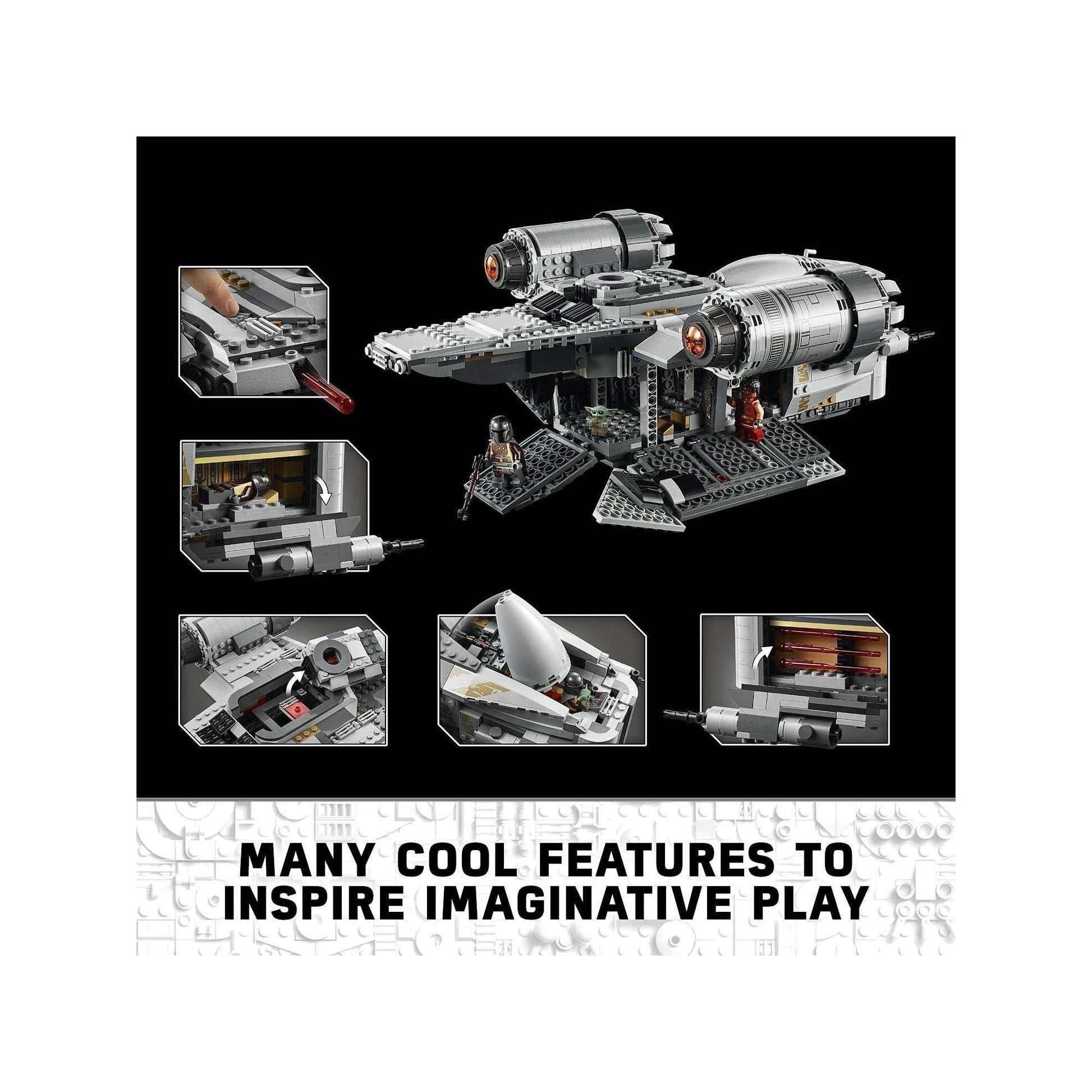 LEGO Star Wars Mandalorian The Razor Crest 75292 Amazon
