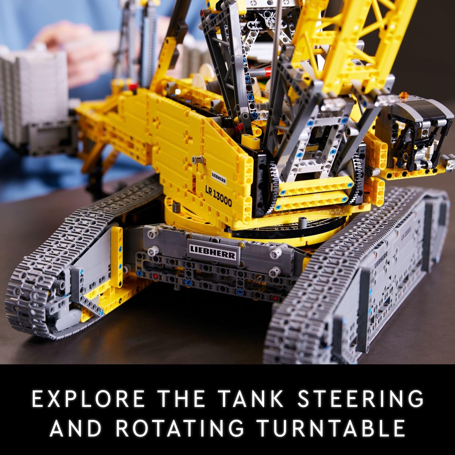 LEGO Technic Liebherr Crawler Crane LR 13000 42146 Advanced Building Amazon