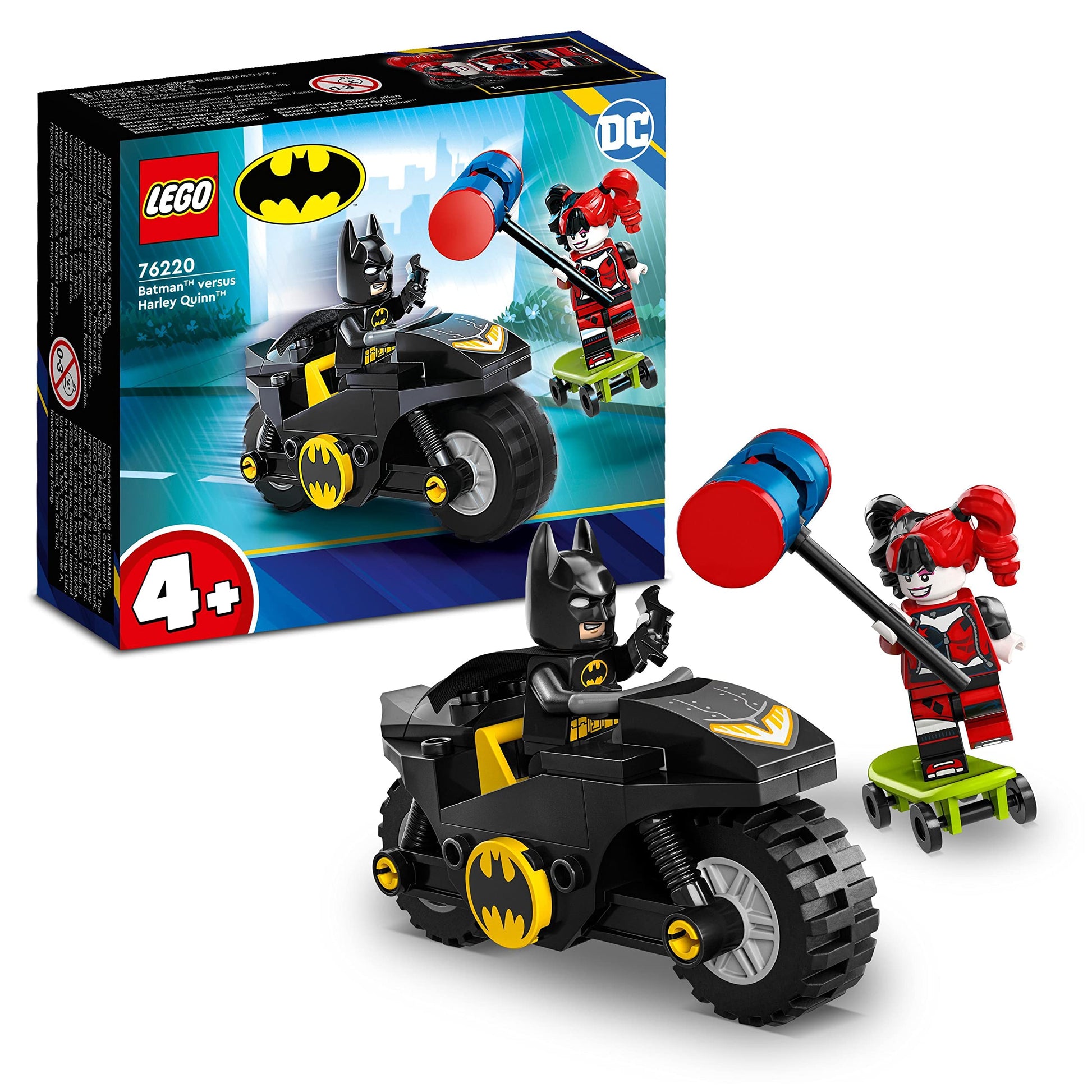 LEGO Super Heroes DC Batman Versus Harley Quinn 76220 Amazon
