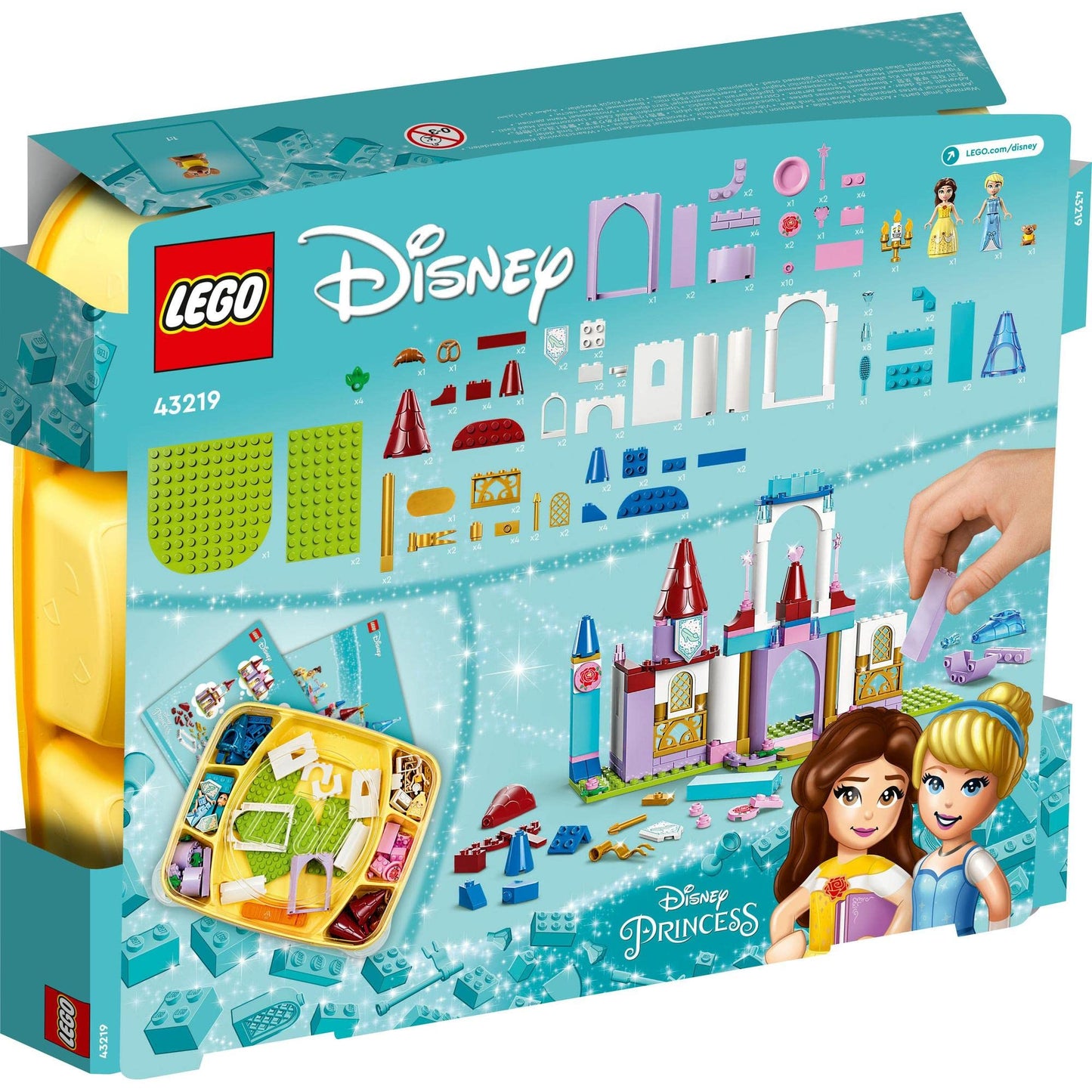 LEGO Disney: Disney Princess Creative Castles 43219 Building Toy Amazon