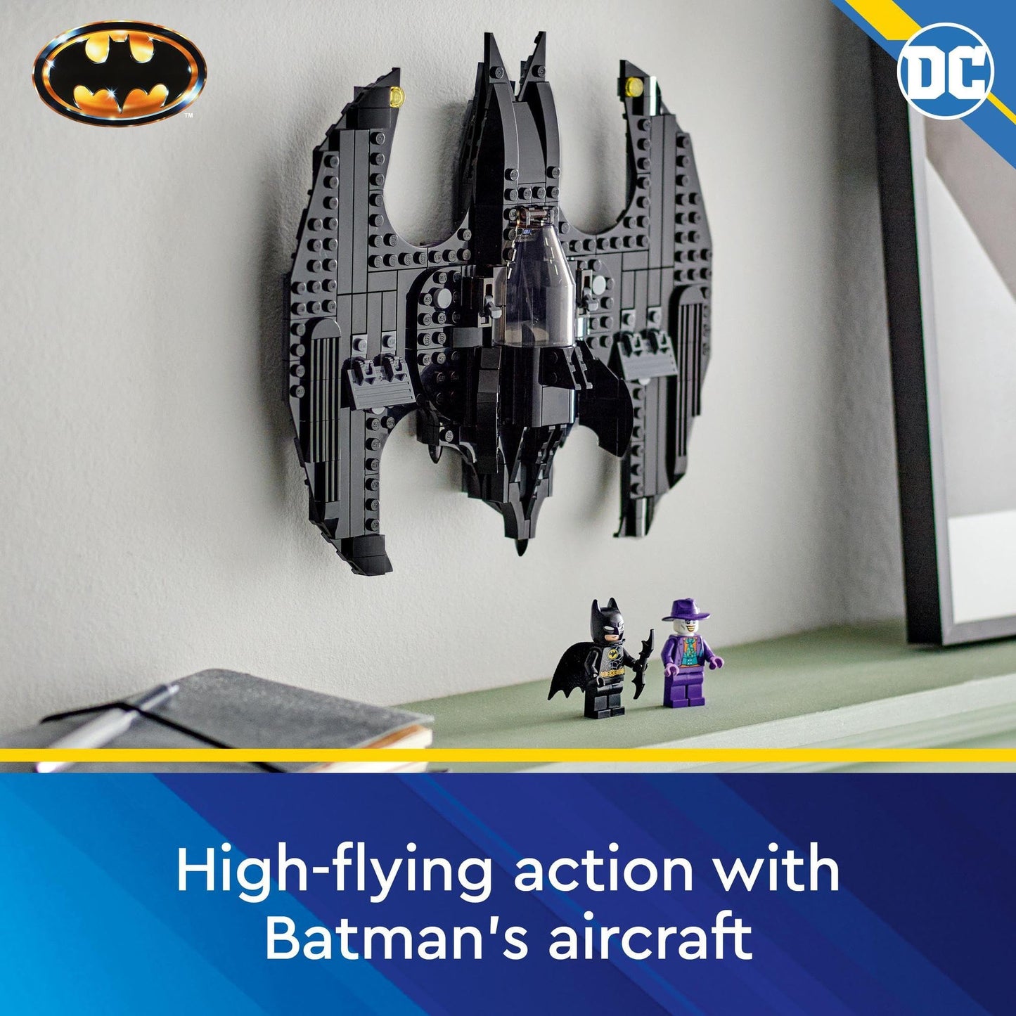 LEGO® Super Heroes DC Batwing: Batman™ vs The Joker™ 76265 Building Toy Set