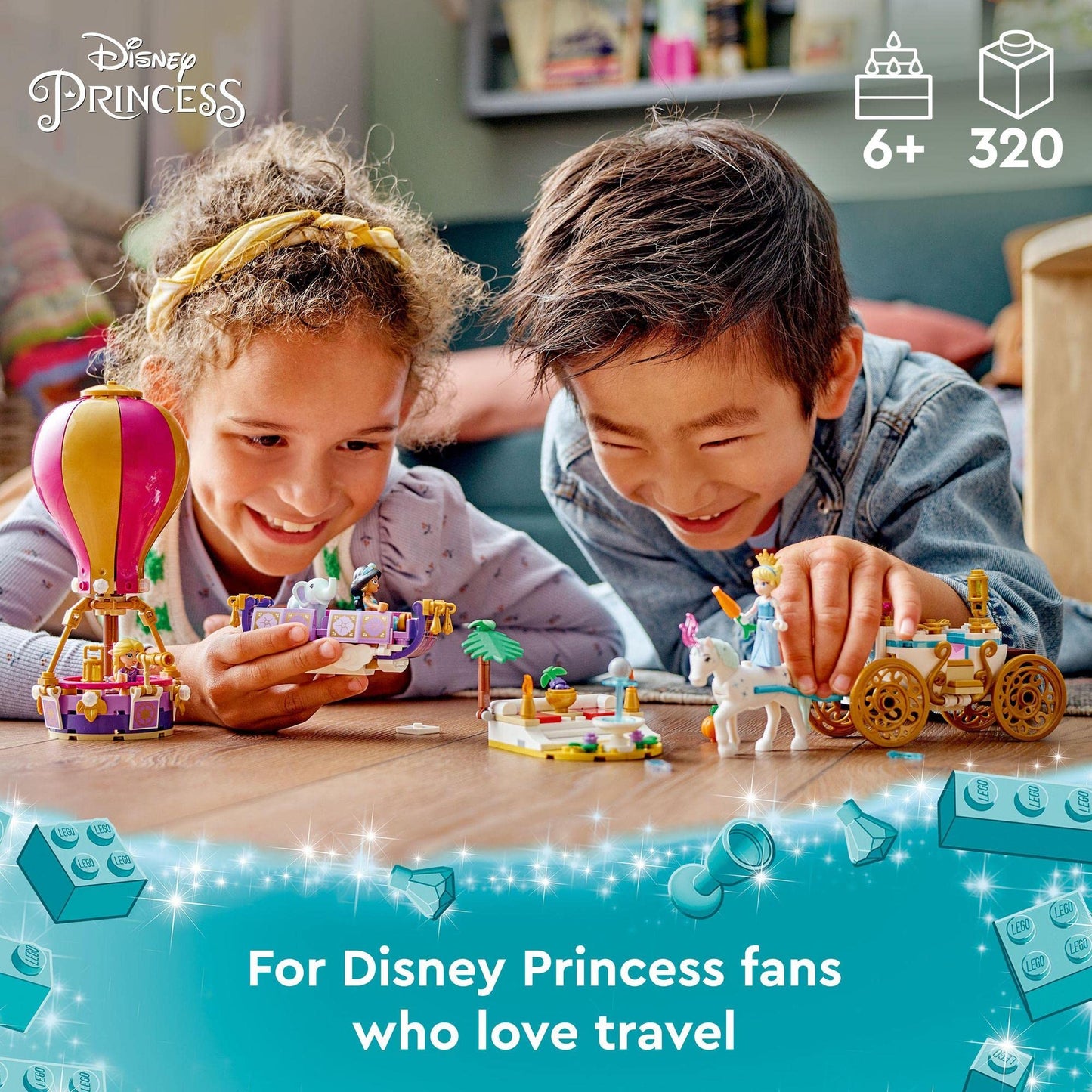 LEGO Disney Princess Enchanted Journey 43216 Building Toy Amazon