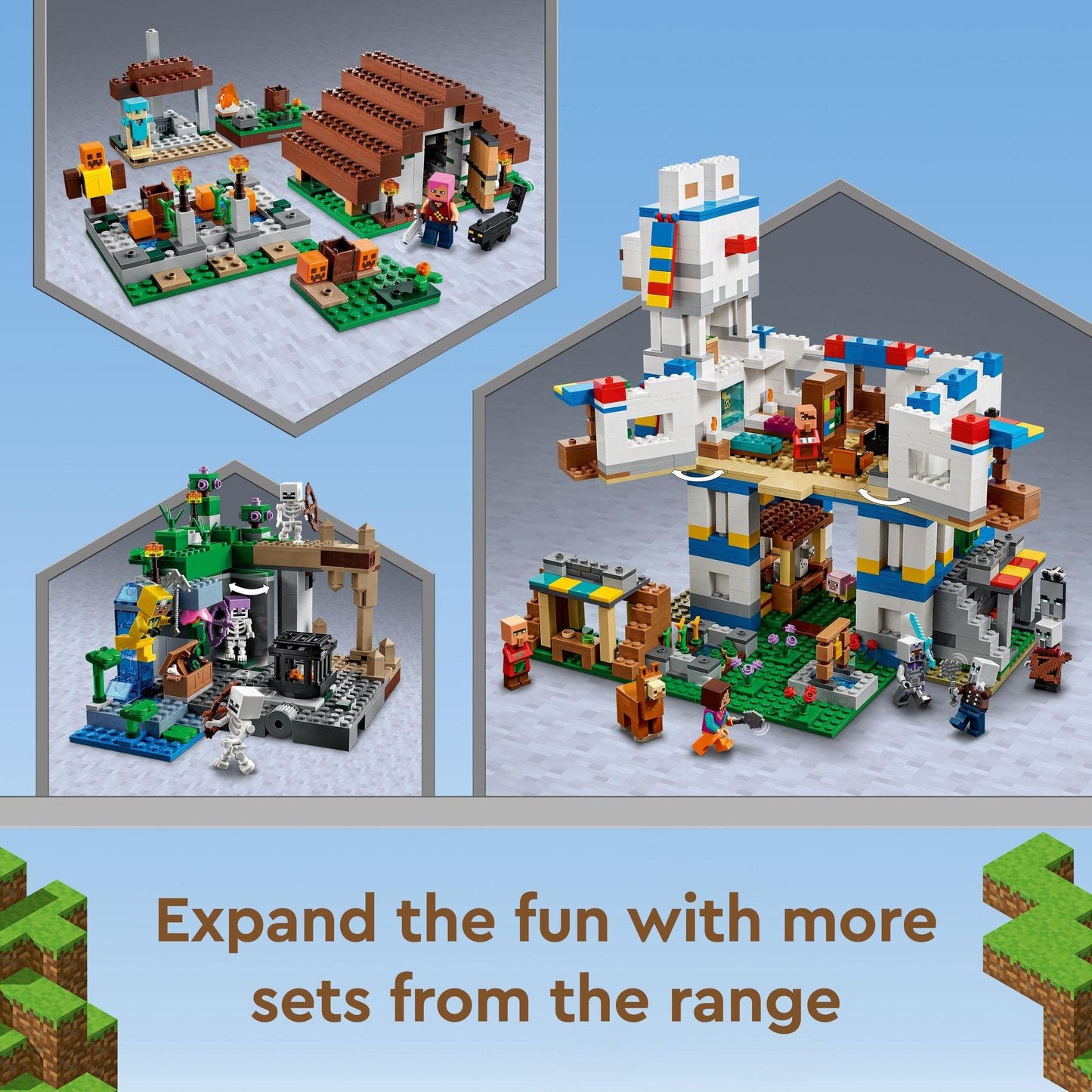 LEGO Minecraft The Skeleton Dungeon 21189 Amazon