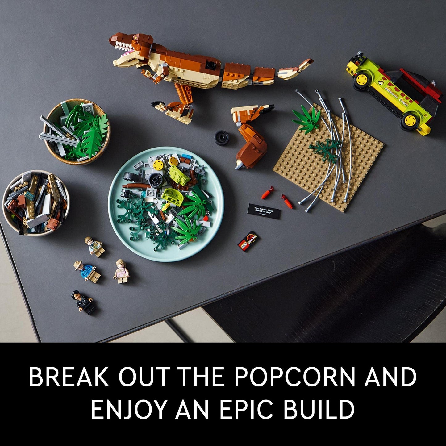 LEGO Jurassic Park T. rex Breakout 76956 Brick Island
